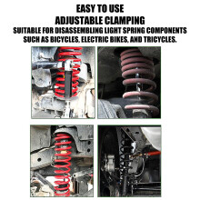 Ergonomic Shock Spring Compressor for Motorcycle and Electric Vehicle Pack of 2
