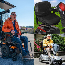 Seat Cover for Elderly Easy to Clean Waterproof Mobility Scooter Protector