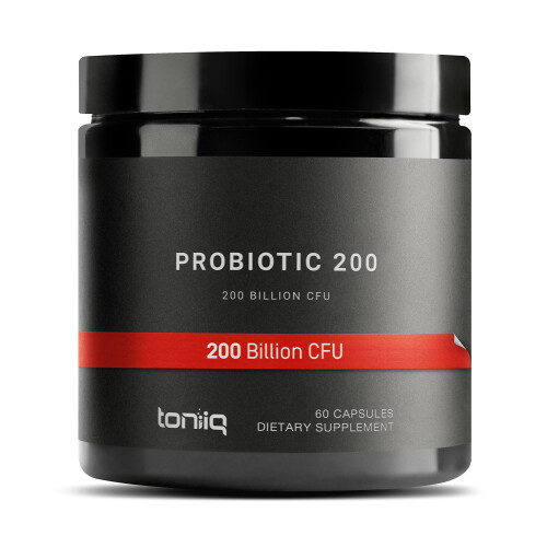Toniiq 200 Bilioni CFU Integratore Probiotico 30 Strain Testati da Terzi
