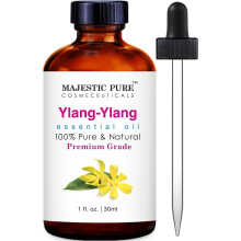 MAJESTIC PURE Aceite Esencial de Ylang Ylang | 100% Puro y Natural | Aceites Esenciales de Grado Premium