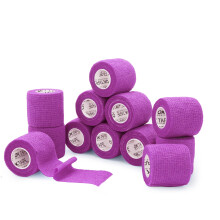 OK TAPE selbsthaftende, kohäsive Bandagen - 12 Stück, 2" x 5 Yards, selbstklebender Verband für Daumen, Finger, Handgelenk, Knöchel, Tierverband