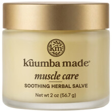 Kuumba Made Spierverzorging Kruidige Balsem, Verzachtende Plantgebaserd Balm met Arnica, Sint-Janskruid & Gember, 2 Oz
