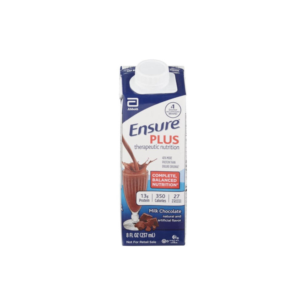 Ensure Original Nutrition Milk Chocolate Meal Replacement Shake, 8 Fl Oz (24 Ct)