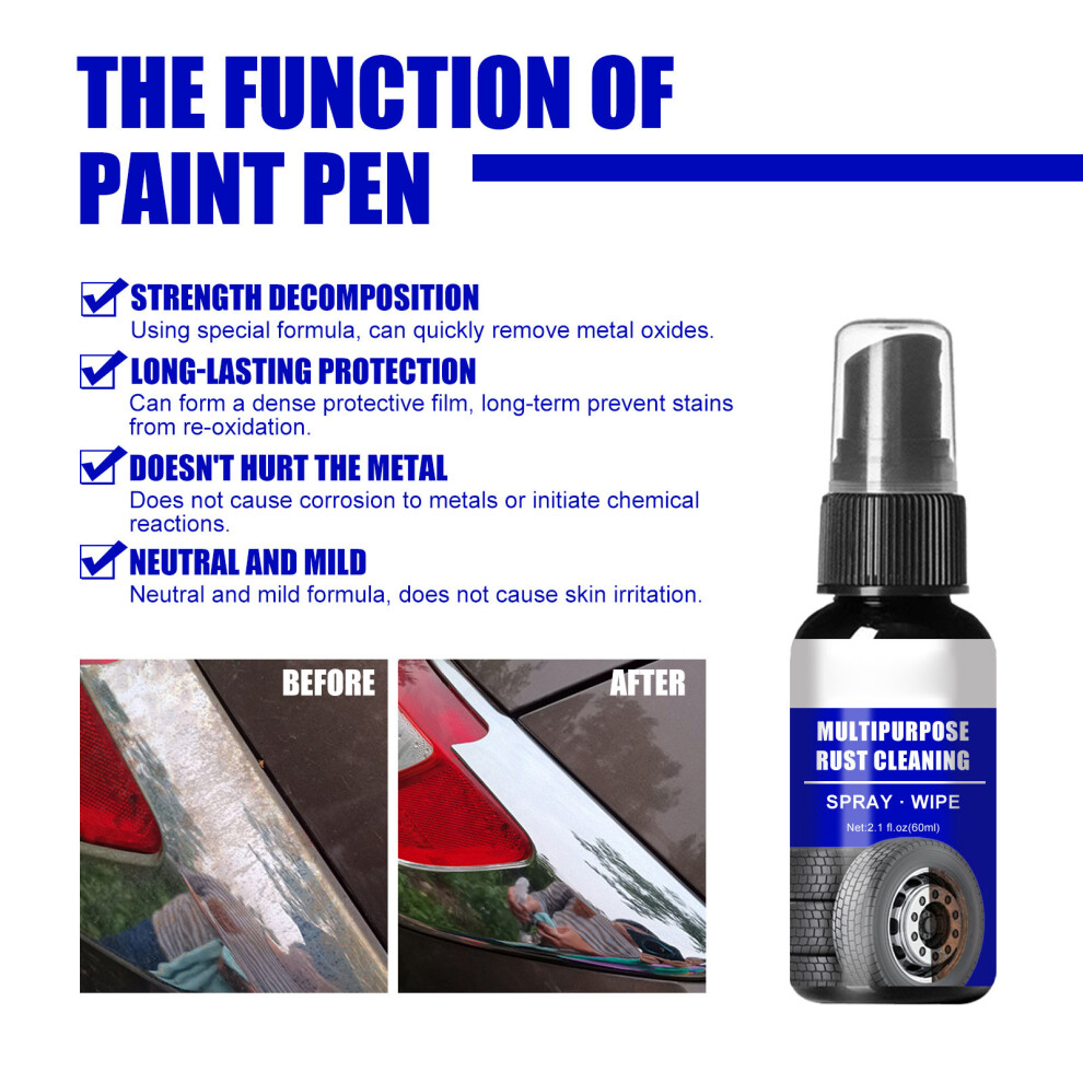 Metal Rust Remover Multifunctional Automotive Wheel Polishing Refurbishing Agent 7754004755017