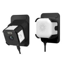 Câmera de Janela 2K com Suporte, Wi-Fi de Banda Dupla 2,4 GHz e 5 GHz, para Segurança Residencial, com Visão Noturna e Detecção de Movimento e