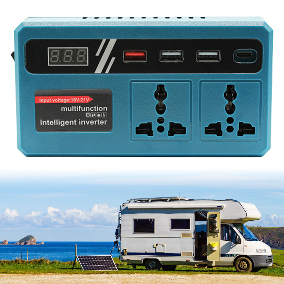 Power Converter Including Type C Usb Port Alternating Current Outlets For Tool 7754004708563