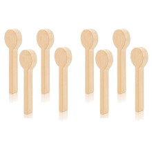 8 StüCk Holz Schnitzen LöFfel Leerzeichen Buchenholz Unvollendetes Holz Handwerk Schnitzel Kit für Schnitzler