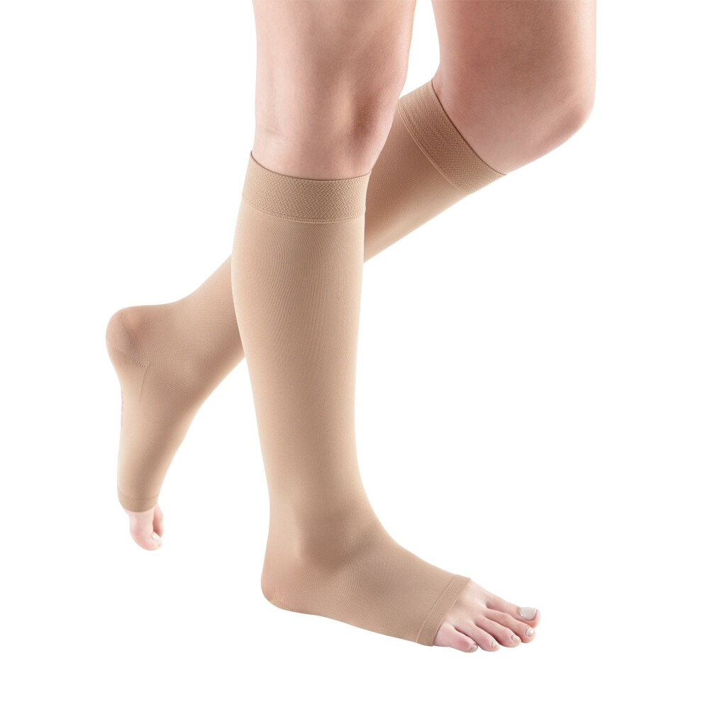 Mediven Comfort For Women, 30-40 Mmhg - Calf High Compression Stockings For Women, Iv-Petite, Natural