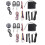 2X Car SUV PKE Keyless Entry Engine Start Alarm System Push Button Start System Remote  Stop 1