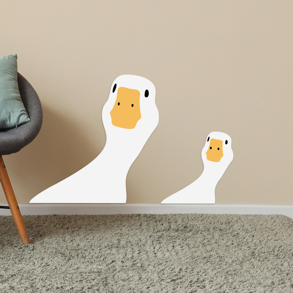 Car Window Sticker Cartoon Geese Vehicle Automotive Sticker Animal Pattern Decal 7754004747005