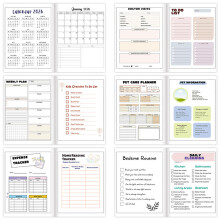 Educational Weekly Planner For Students Compact With Reward System Checklists