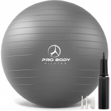 ProBody Ball de Pilates et Yoga - Ballon d'exercice couleur fraîche pour équilibre, grossesse, entraînement, thérapie