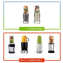 1 Set di Lame di Ricambio per Estrattore di Succo NutriBullet 600W Pro 900W, Ricambi per Macchine per Succhi