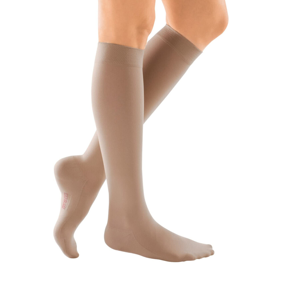 Mediven Comfort For Women, 20-30 Mmhg - Closed Toe Leg Circulation, Knee High Compression Stockings For Women, Semi-Transparent Leg Support Compressio