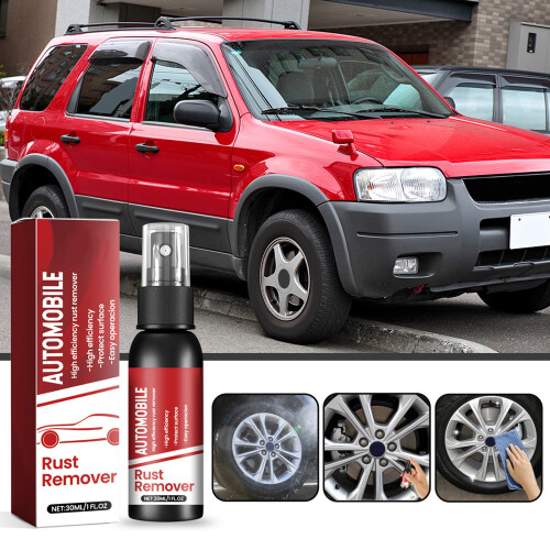 Effective Rust Neutralizer Fluid Automotive Exhaust Pipe Brake Disc Wheel Maintenance
