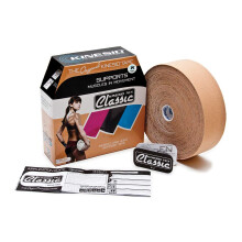 Kinesio Taping - Elastische Therapeutische Sporttape Tex Classic - Bulk Rol - Beige - 5 cm x 31 m