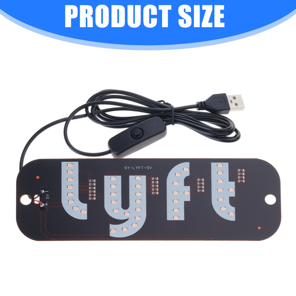 Led Taxi Sign Universal Car Roof Lamp Waterproof Abs For Delivery Vehicles Light 7754004680494