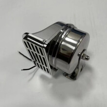 Two Tone Vehicle Horn 12V 24V Waterproof Stainless Steel for Car Motorcycle