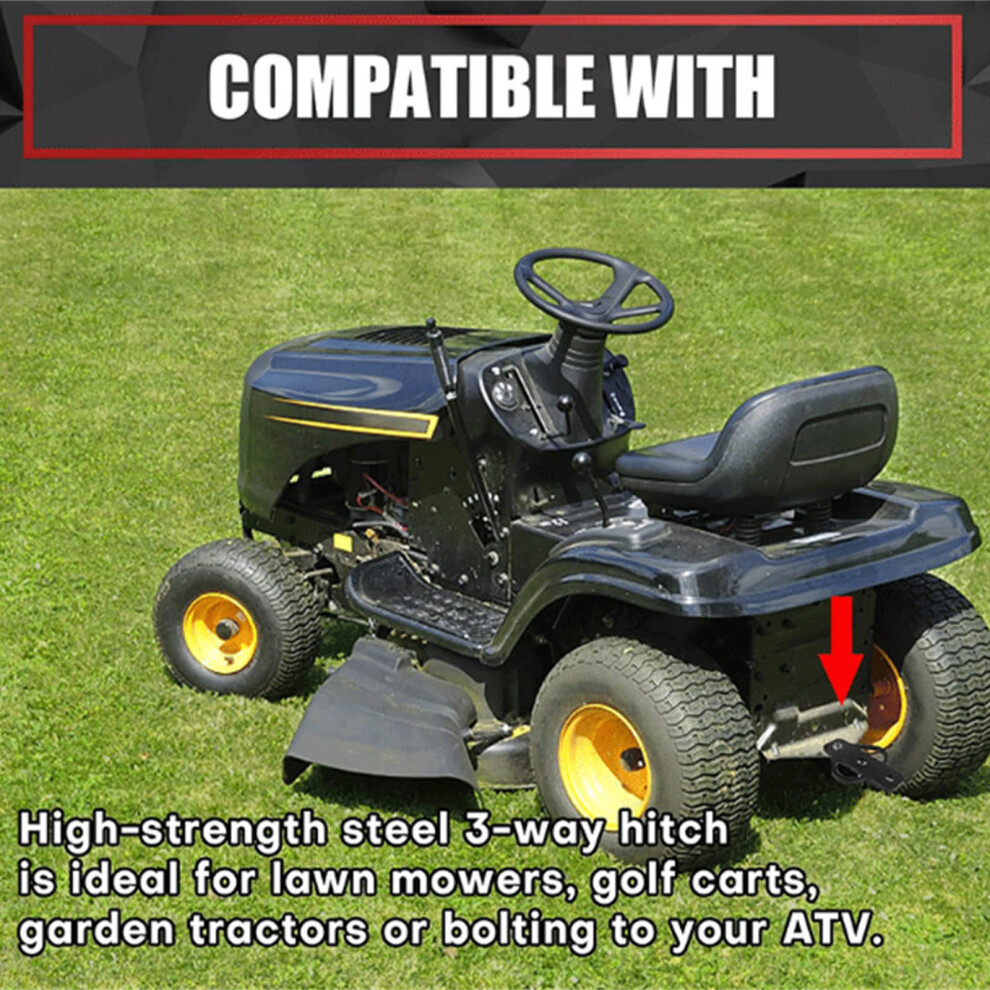 Permanent Steel Trailer Obstacle Link 450Kg Capacity Strong Towing Stability 7754004747081
