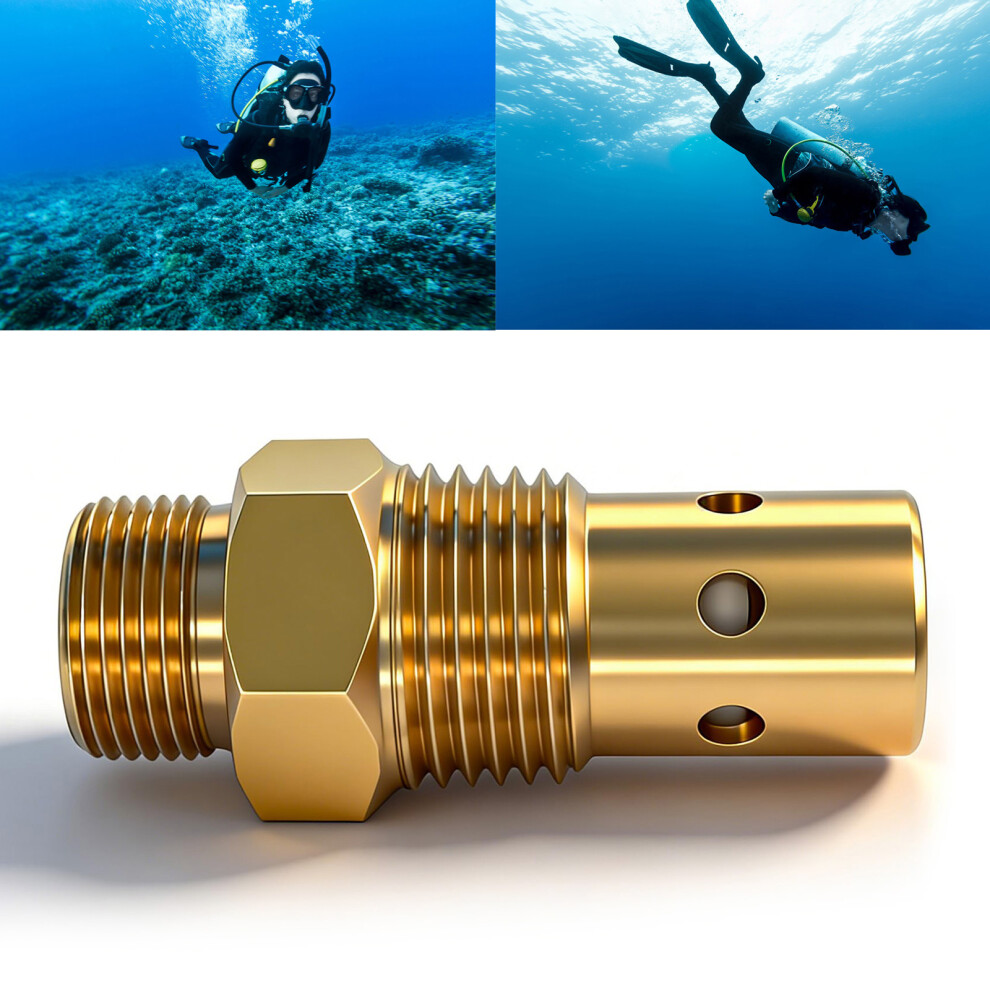 1/2Inch Brass Non Return Valves Side Vent Holes Ensures Optimal Airflows Control 7755000618030