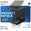 Trailer Hitch Storage Holder Easy Installation and Space Efficient Design 1