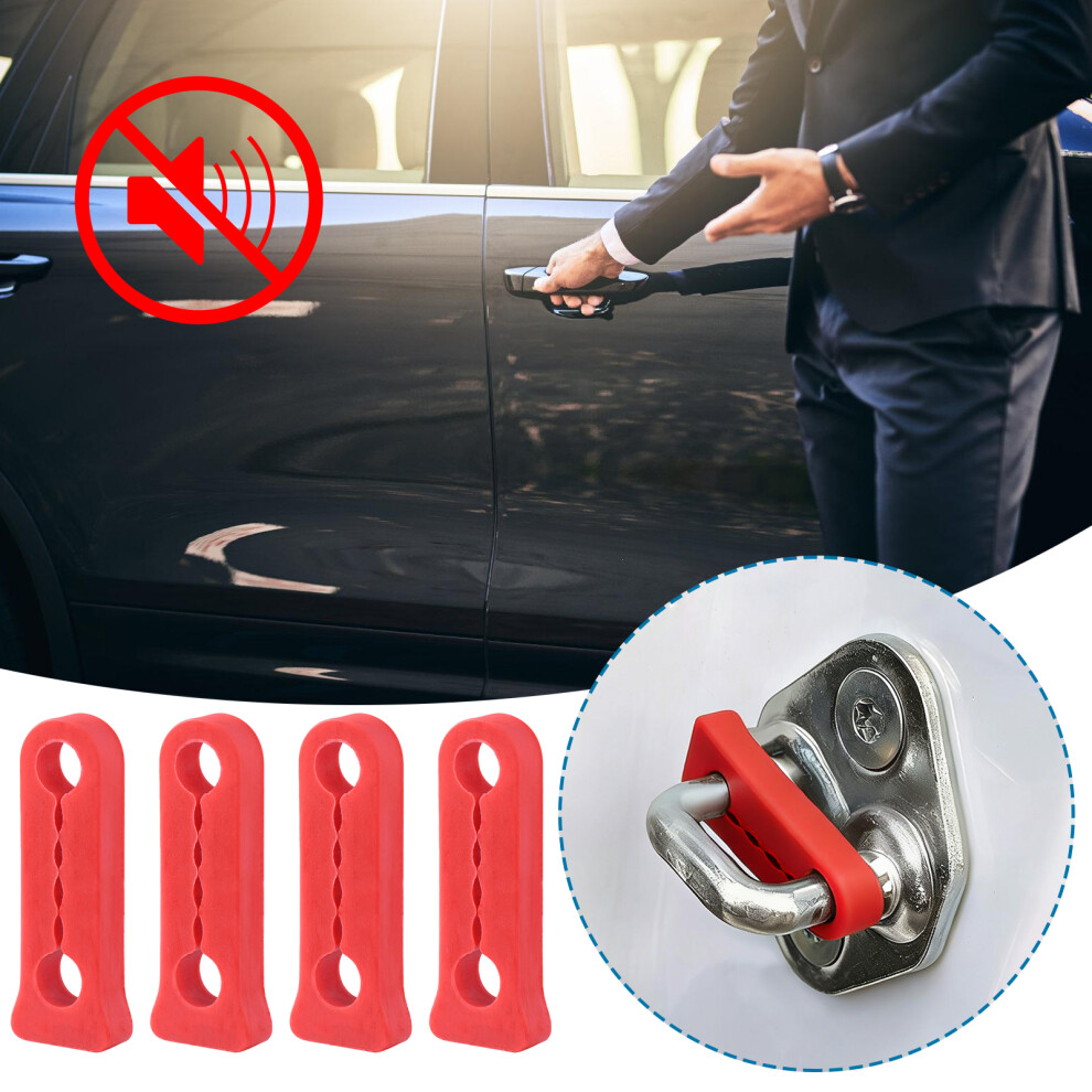 Soundproof Deaf Seal Buffer Car Door Lock Sound Deadener Damper Buffer 7754004694699