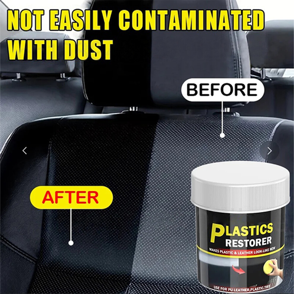 Plastic Refurbish Agent Plastic Crystal Coating Revitalizing Coating Agent Black 7754004700901