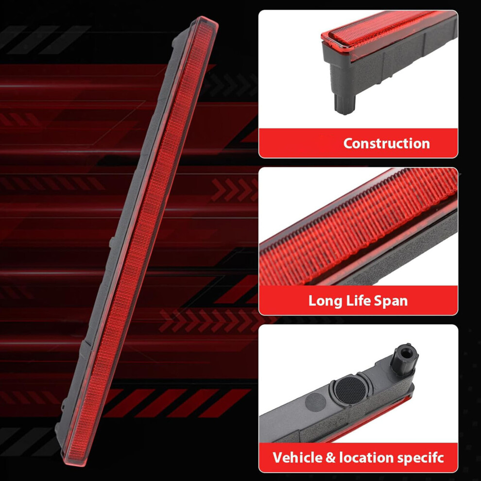 923-297 68338388Ac Led 3Rd Tail Brake Third Stop Lamp For Select Model Light 7754004678200