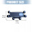Universal Car Holder Rack With Auto Lock Mechanism Plastic Single Hand Operation 2 4