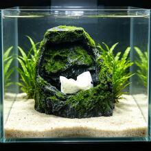 Natural Lookings Waterfall Landscape Decoration For Fishtanks Underwater Setting