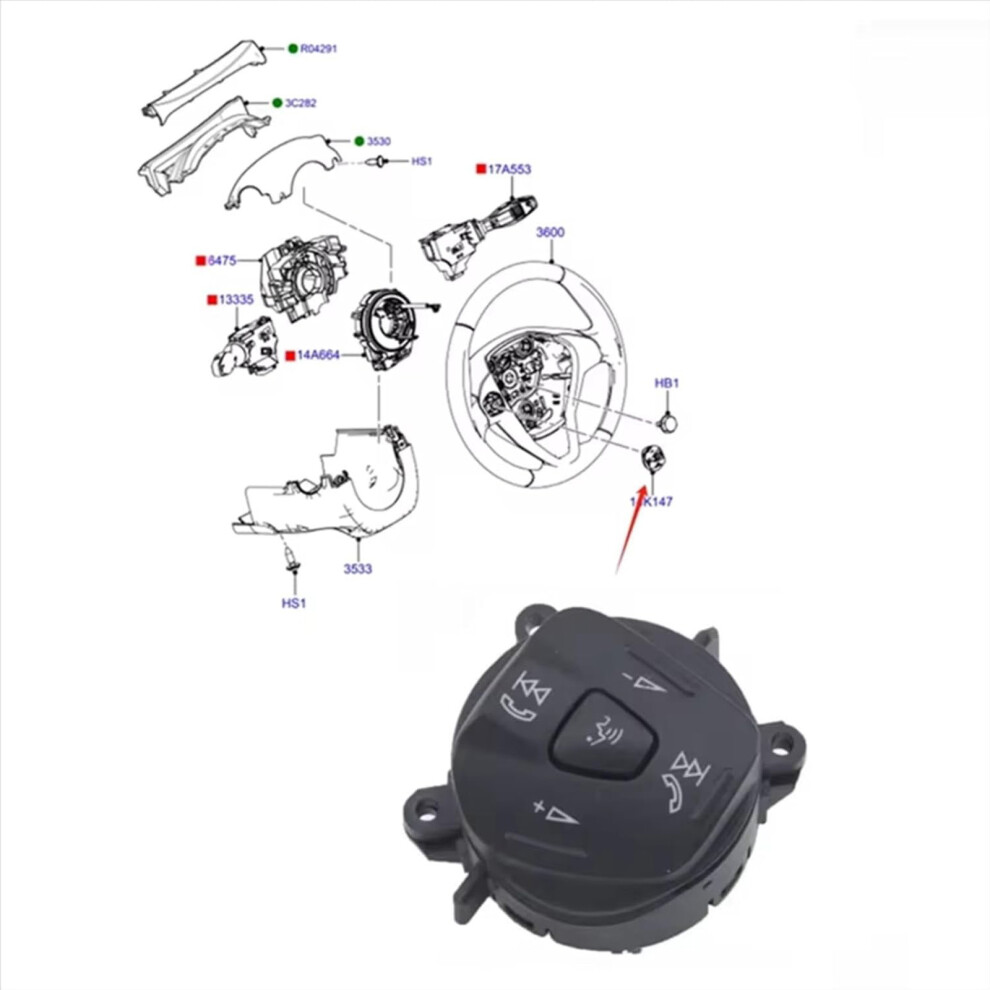 Seamless Integration Sound Control Replacements Av1t14k147aa For Vehicle Use 7754004712324