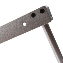 Rusts Resistant Foldable Aluminum Shoe Holder for Adventure Vehicles Storage Silver
