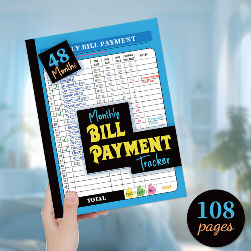 Expense Management Notebook For Organized Payment Planning Financial Planner
