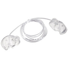 Doc's Pro Plugs DFFL5 Medium Ventilerade Proöronproppar med Snodd, Klara