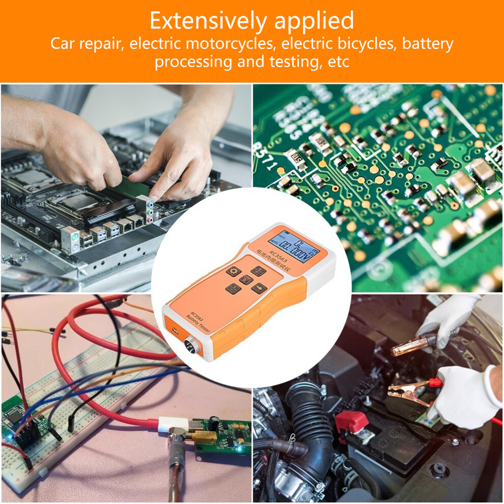 Double Function Battery Tester For Voltage And Internal Resistance Field Testing 1 Set 7754004750593