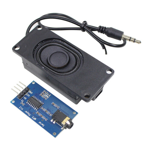 YX5300 UART Control Module MP3 Music Player Communication Amplifier Module with horn