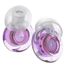 Tappi per Orecchie per Concerti, 2 Pezzi Tappi in Silicone Riutilizzabili, 5 Paia di Inserti S/M/L
