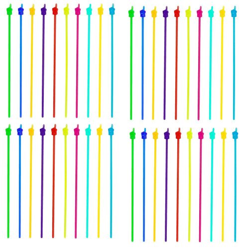 40 PCS  Hand Pointers Teachers Pointer Classroom and Presentation Finger Pointer Resin Finger Pointers Stick