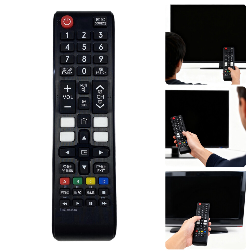 Long Ranges Ir Tv Remote Controls Easy Channel Volumes Adjustment Ergonomic Grip 7695001220323