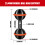 25.4mm Double Ball Head Adapter with 1/4 3/8inch Thread Easy Installation 1