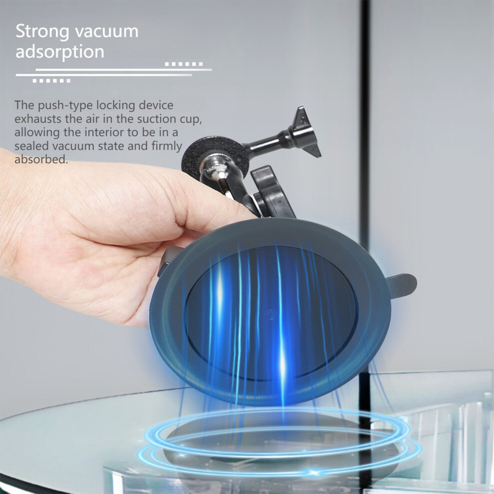 Strong Adhesion Suction Cup Mount Holder For Action 6 Camera With Easy Rotation 7695001218900
