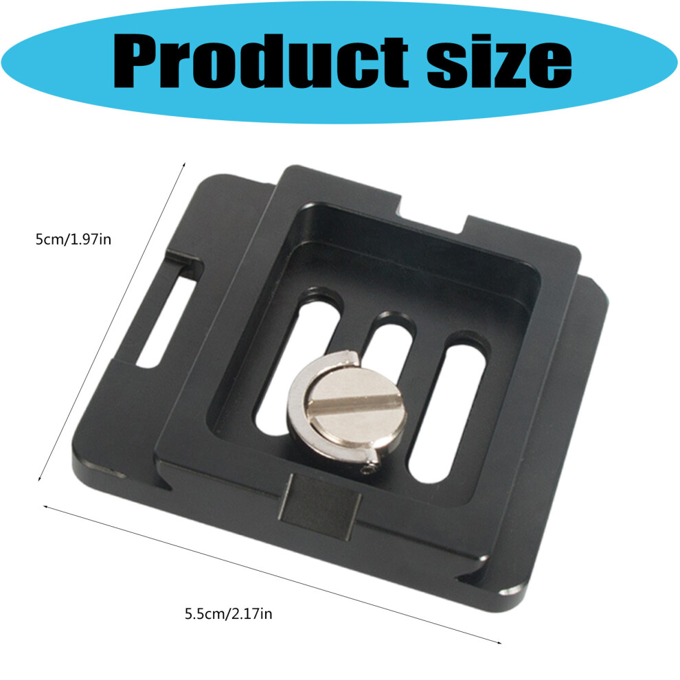 Universal Tripod Ball Head Quick Release Plate Compatible For Ball Heads 7695001208321