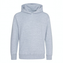 (12-13 Years, Grey Heather) Awdis Childrens/Kids Heather Organic Hoodie