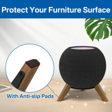Modern Wood And Metal Stand For Soundbar Speaker For Better Sound Quality