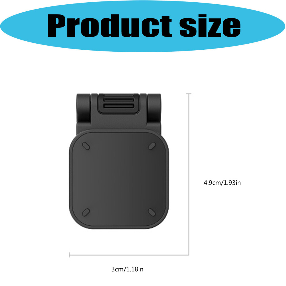 Hat Mount For Mini Camera Strong Grip And Quick Release For 360 Action Camera 7695001165006