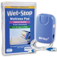 Wet-Stop3 Kit: Sängväta Alarm med Vattentät Sängskydd för Barn