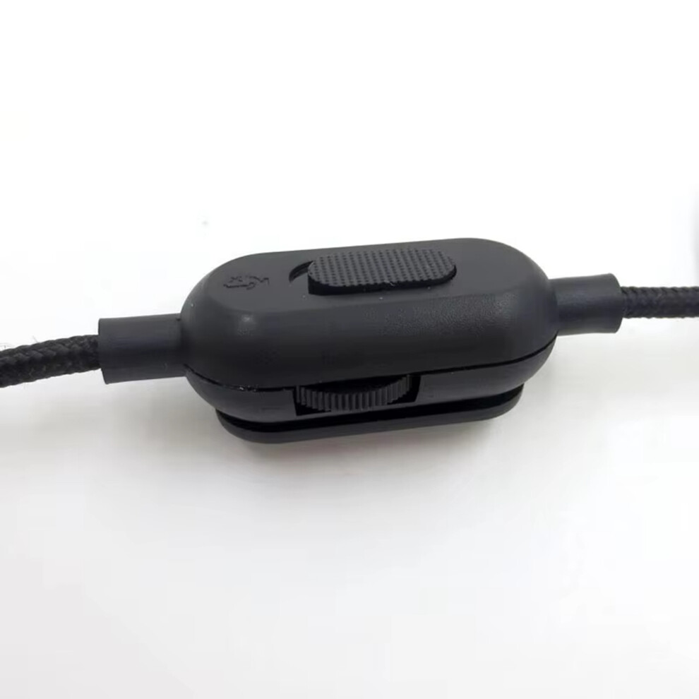 Headphone Sound Cable Cord With Volumes Adjustment For Gprox G433 G233 Headsets Gold 7695001164740