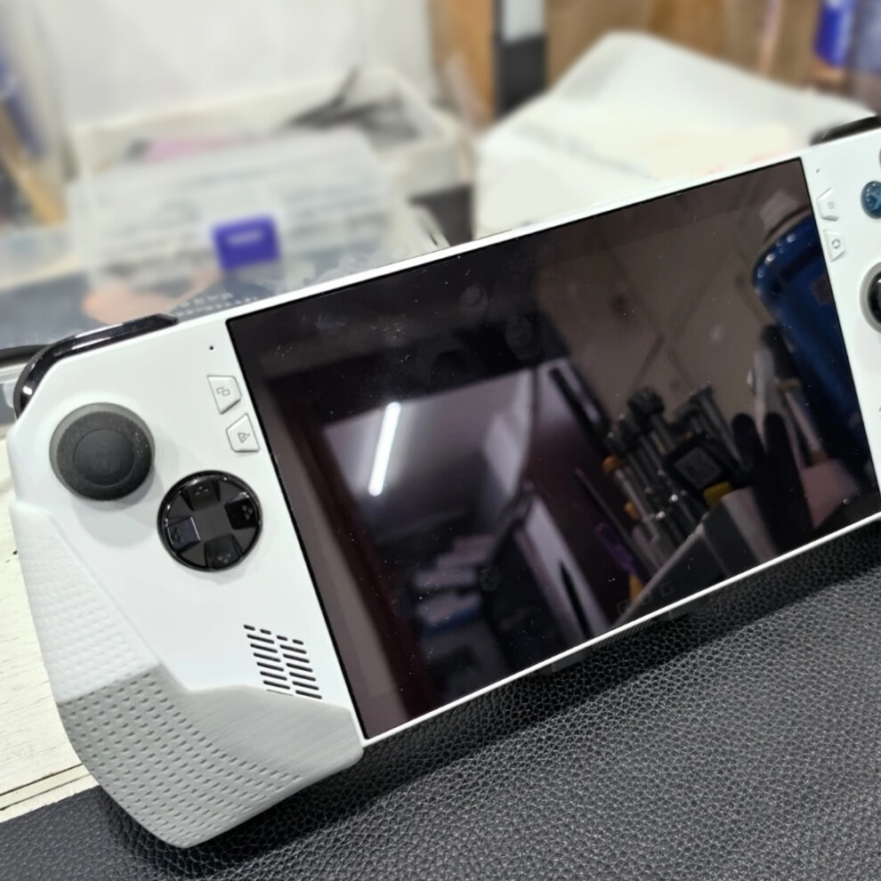 Ergonomic Grip For Rog Console 3D Printed Grip Gamepad Holding Handle Grip White 7695001232371
