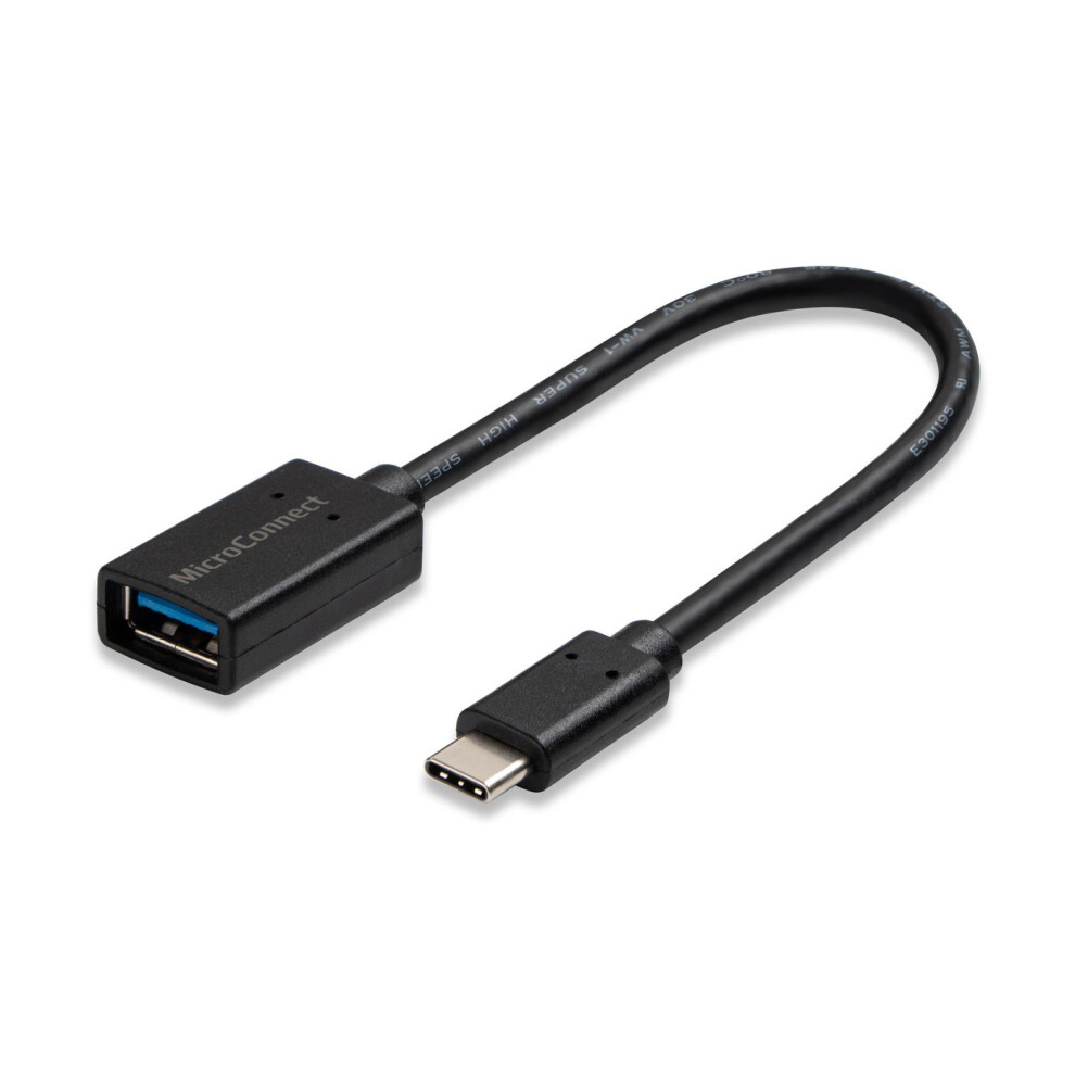 Microconnect Usb-C 3.2 Gen 1 To Usb 3.2 Gen 1 Type A Adapter 0.2M 5712505328576