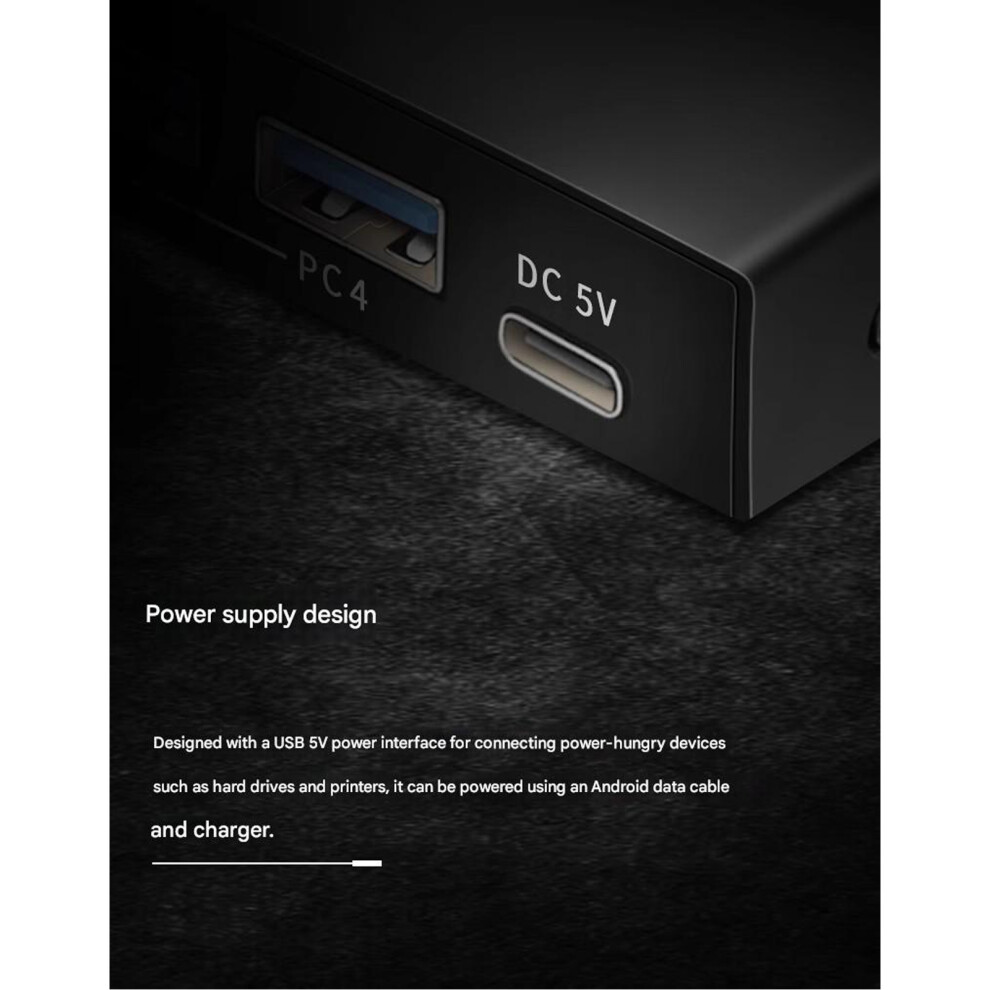 Plugs Play Usb3.0 Sharing Switcher Connection 4 Pcs To 4 Usb Devices Easily 7695001161756